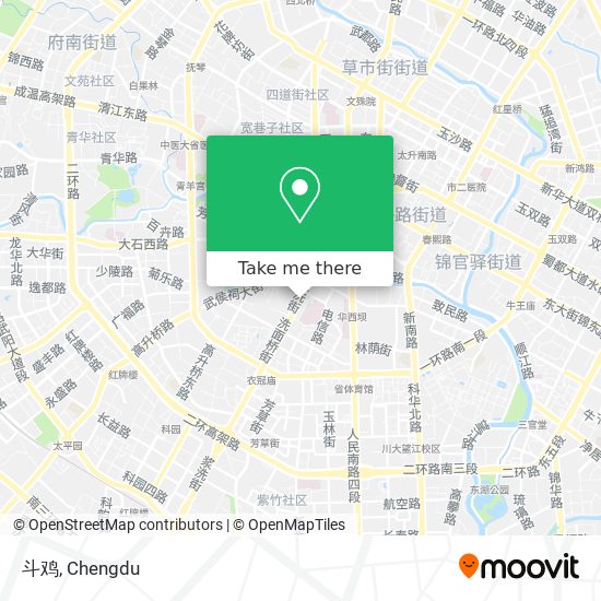 斗鸡 map