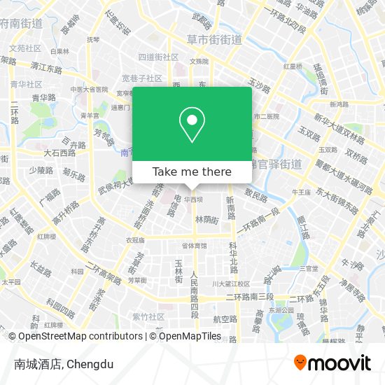 南城酒店 map