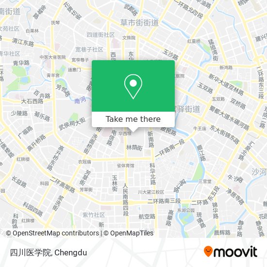 四川医学院 map