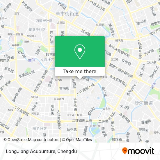LongJiang Acupunture map