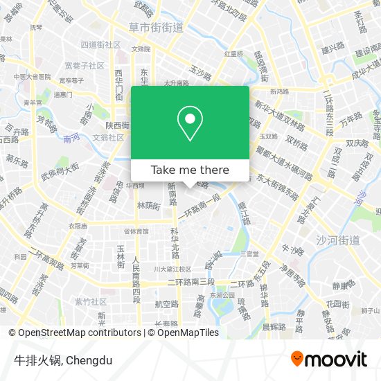 牛排火锅 map
