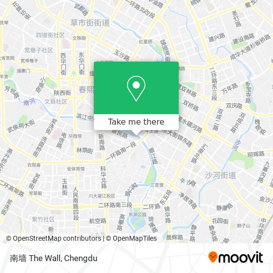南墙 The Wall map