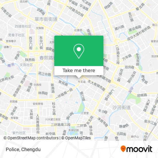 Police map
