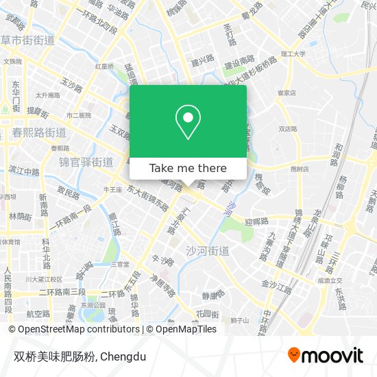 双桥美味肥肠粉 map