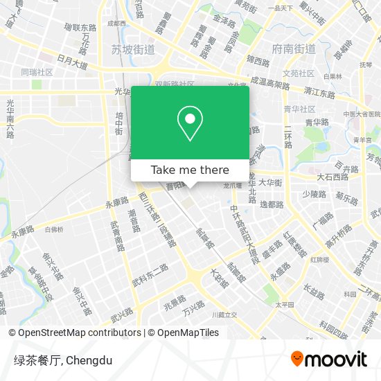 绿茶餐厅 map
