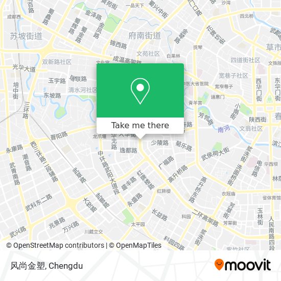 风尚金塑 map