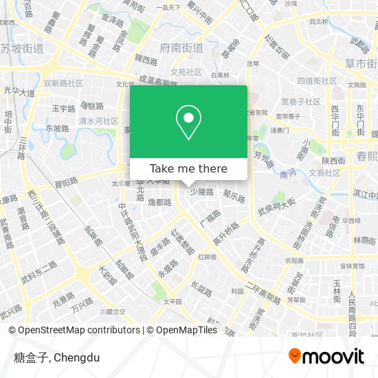 糖盒子 map