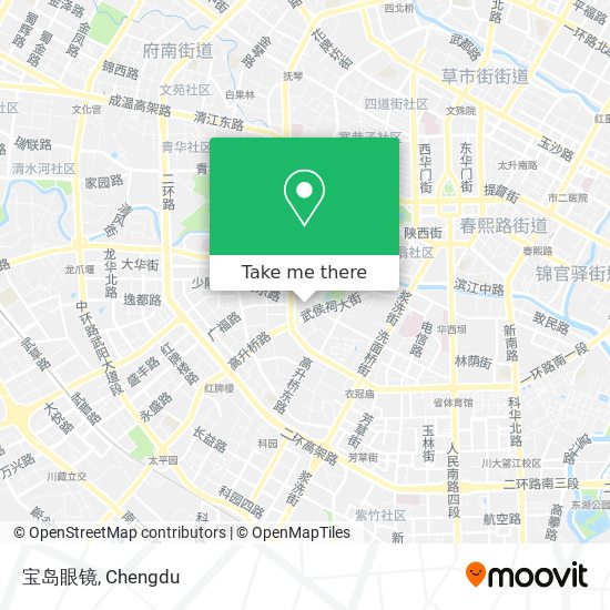 宝岛眼镜 map
