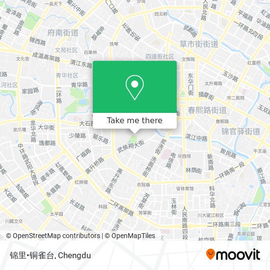 锦里•铜雀台 map