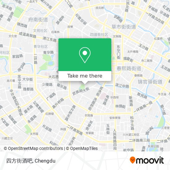 四方街酒吧 map