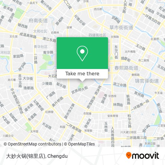 大妙火锅(锦里店) map
