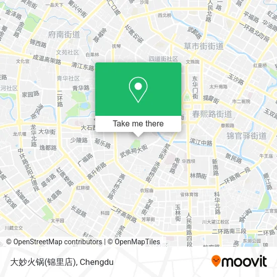大妙火锅(锦里店) map