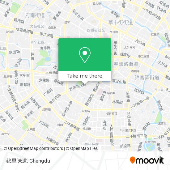 錦里味道 map
