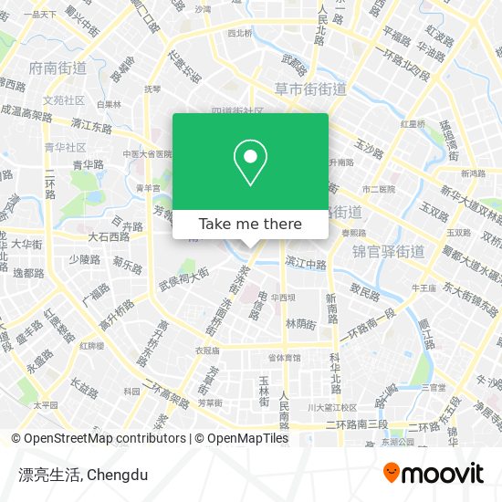 漂亮生活 map