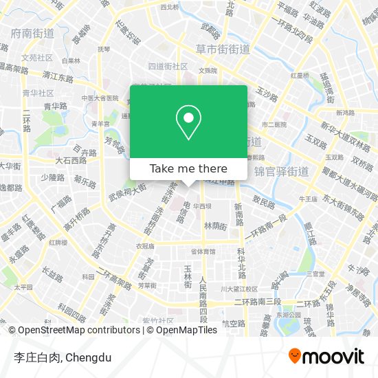 李庄白肉 map