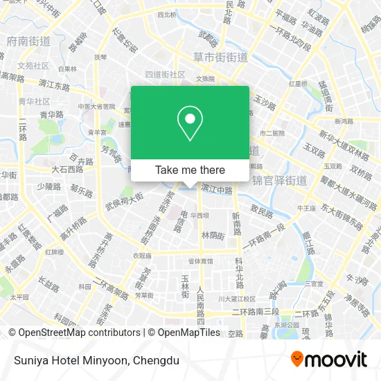 Suniya Hotel Minyoon map