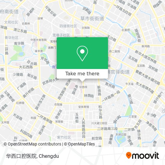 华西口腔医院 map