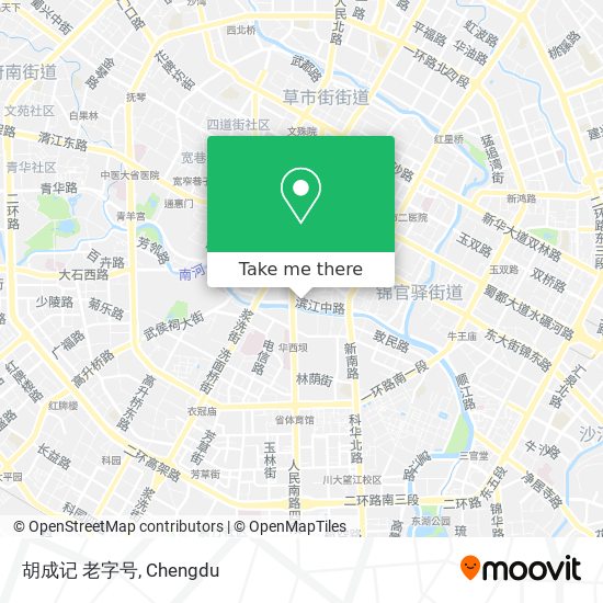 胡成记 老字号 map