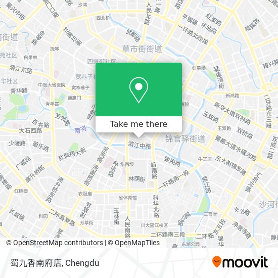 蜀九香南府店 map