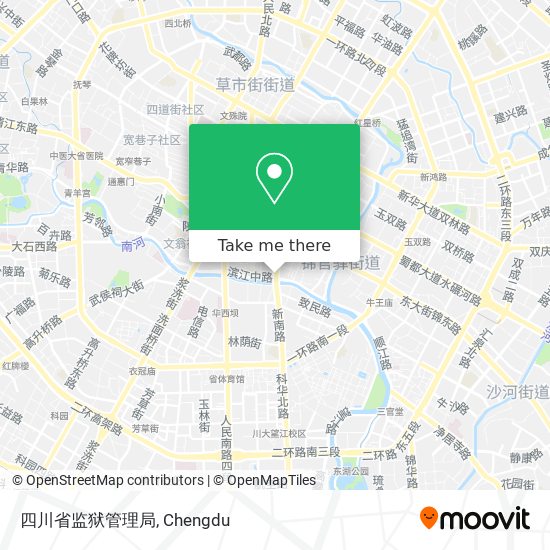 四川省监狱管理局 map