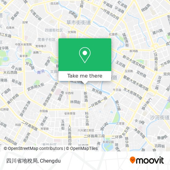 四川省地稅局 map