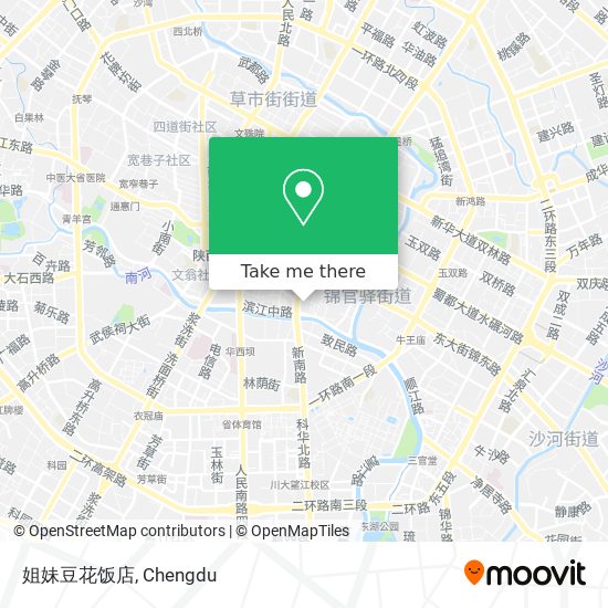 姐妹豆花饭店 map