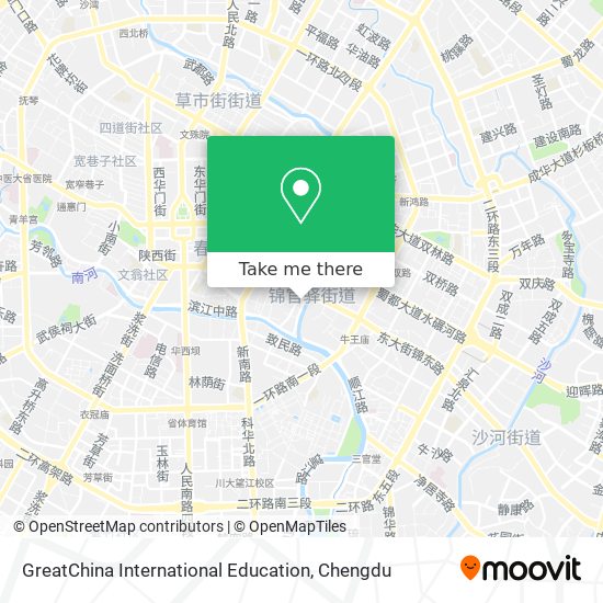 GreatChina International Education map