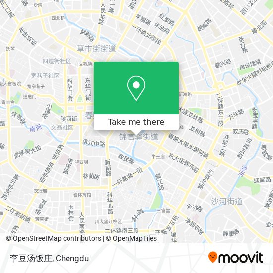 李豆汤饭庄 map