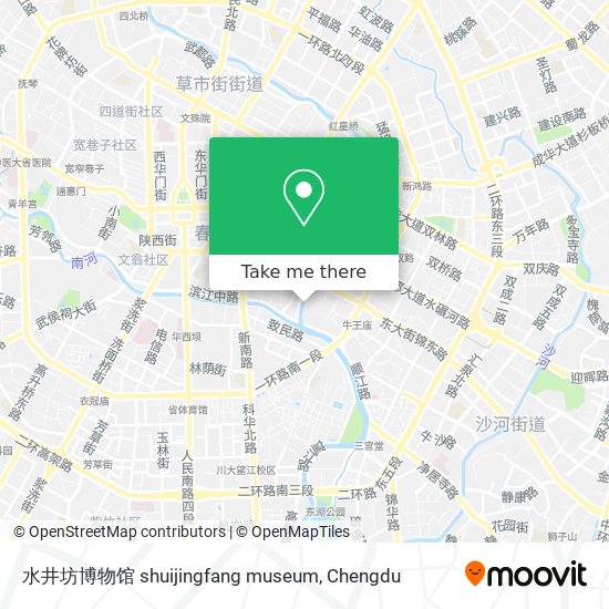水井坊博物馆 shuijingfang museum map