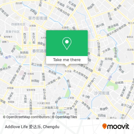 Addlove Life 爱达乐 map