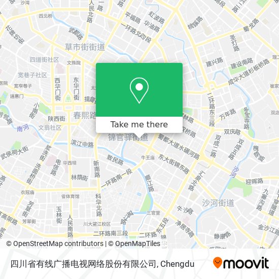 四川省有线广播电视网络股份有限公司 map
