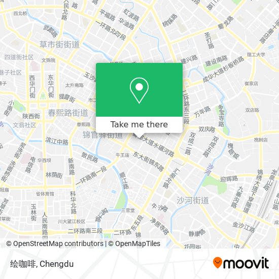 绘咖啡 map