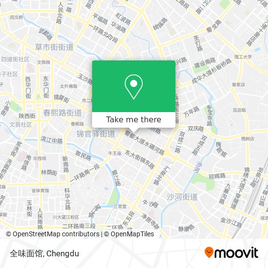 全味面馆 map