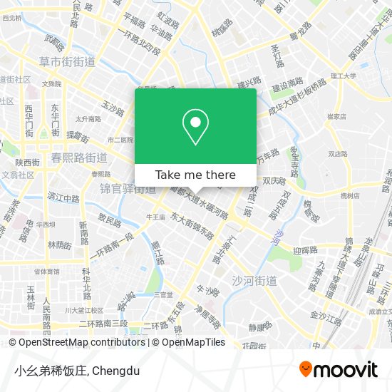 小幺弟稀饭庄 map
