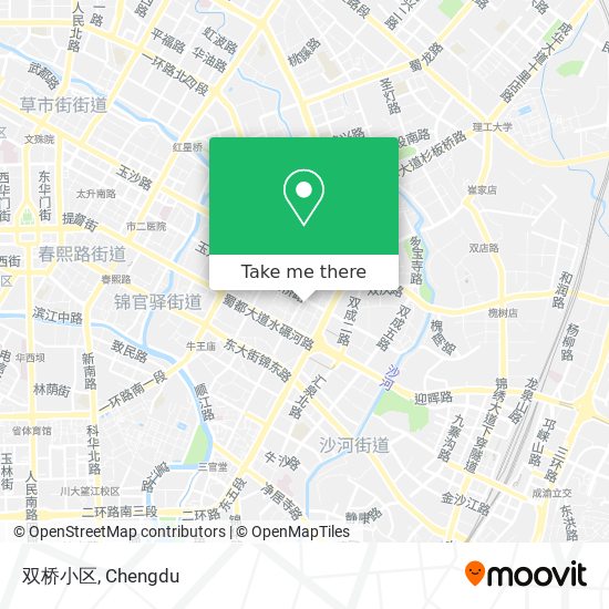 双桥小区 map