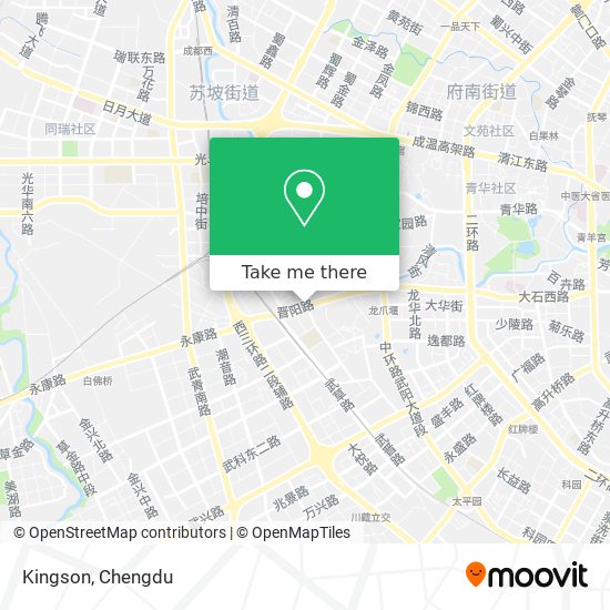 Kingson map