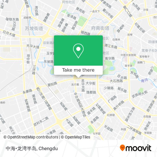 中海•龙湾半岛 map
