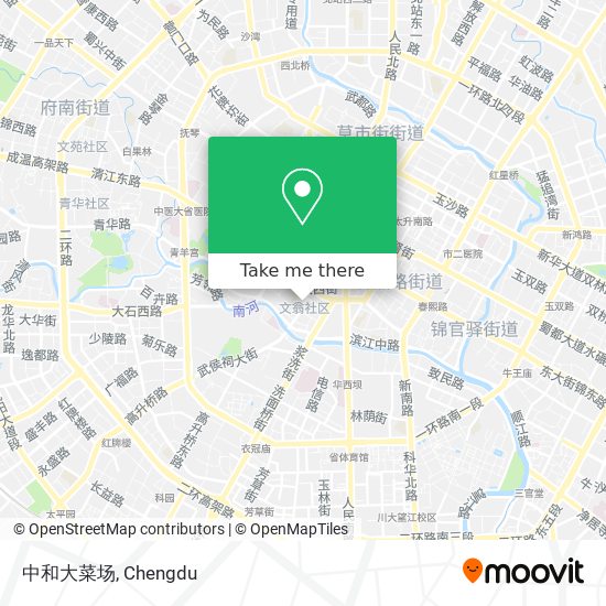 中和大菜场 map