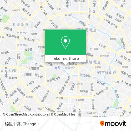 锦里中路 map