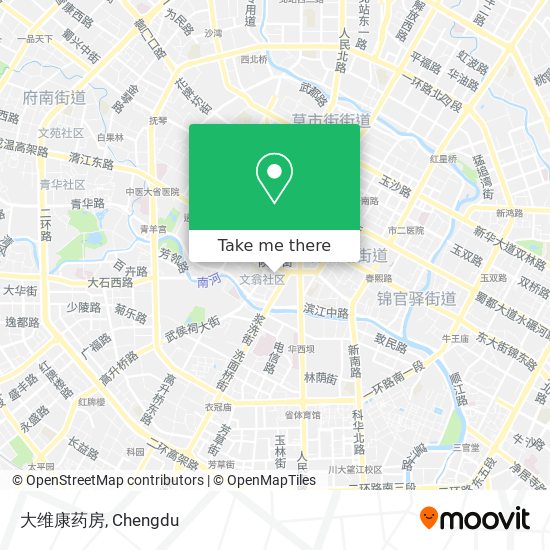 大维康药房 map