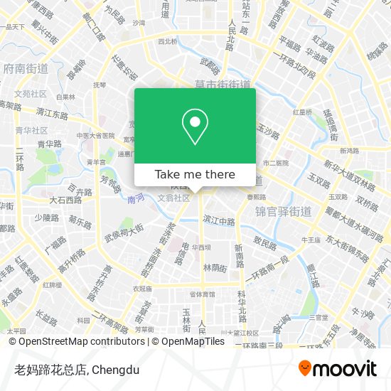 老妈蹄花总店 map