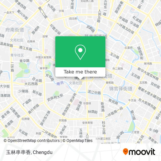 玉林串串香 map