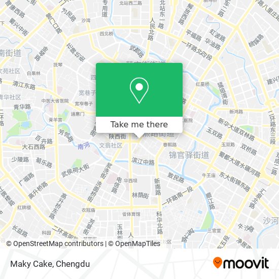 Maky Cake map
