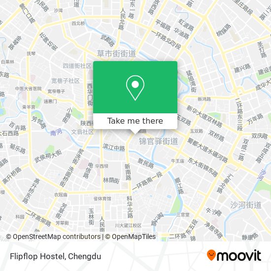Flipflop Hostel map