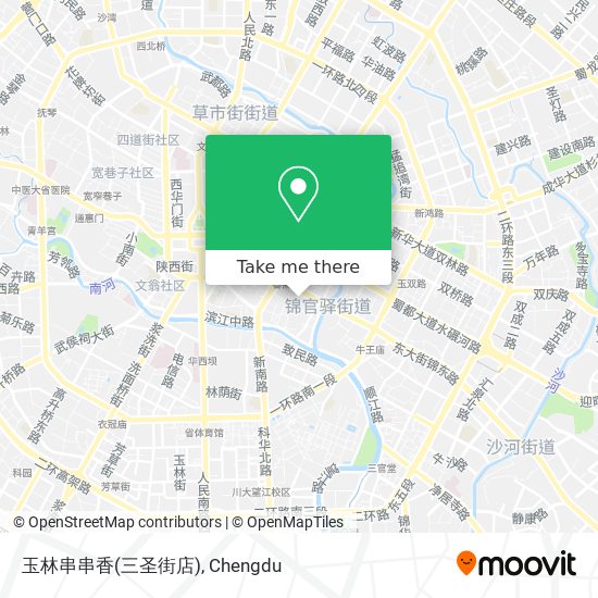 玉林串串香(三圣街店) map