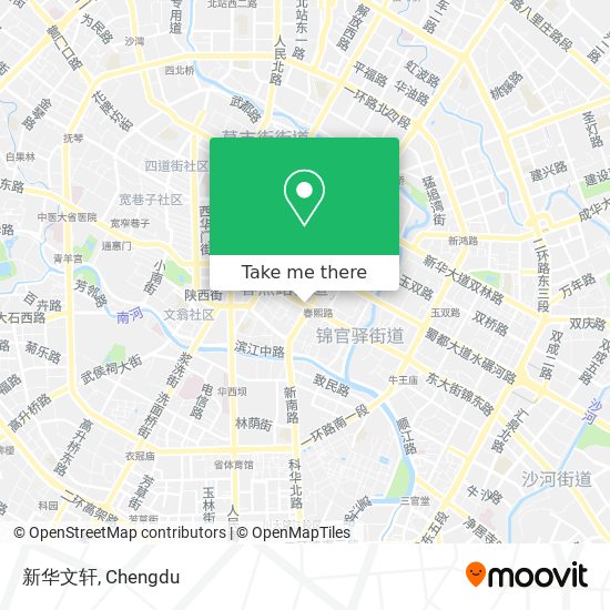 新华文轩 map