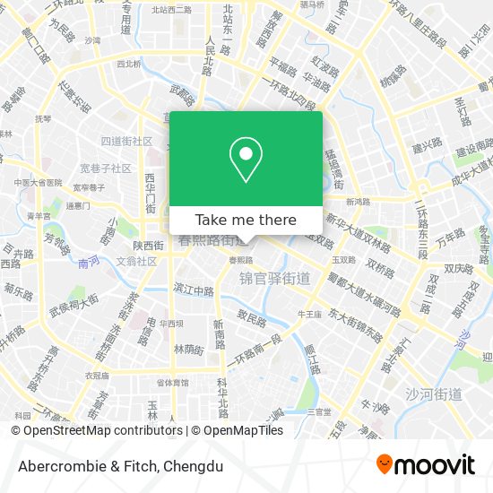 Abercrombie & Fitch map