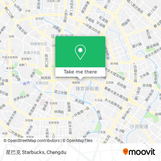 星巴克 Starbucks map