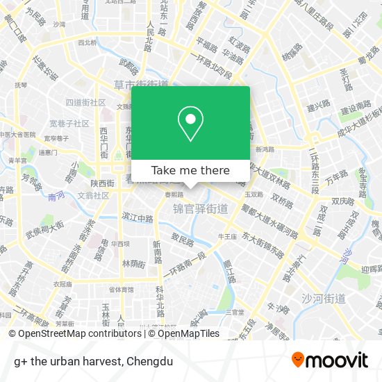 g+ the urban harvest map