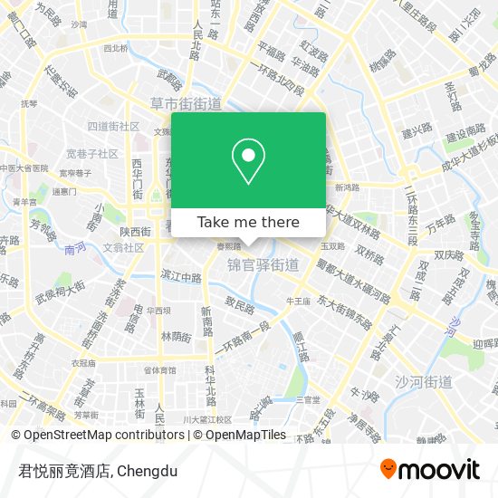 君悦丽竟酒店 map